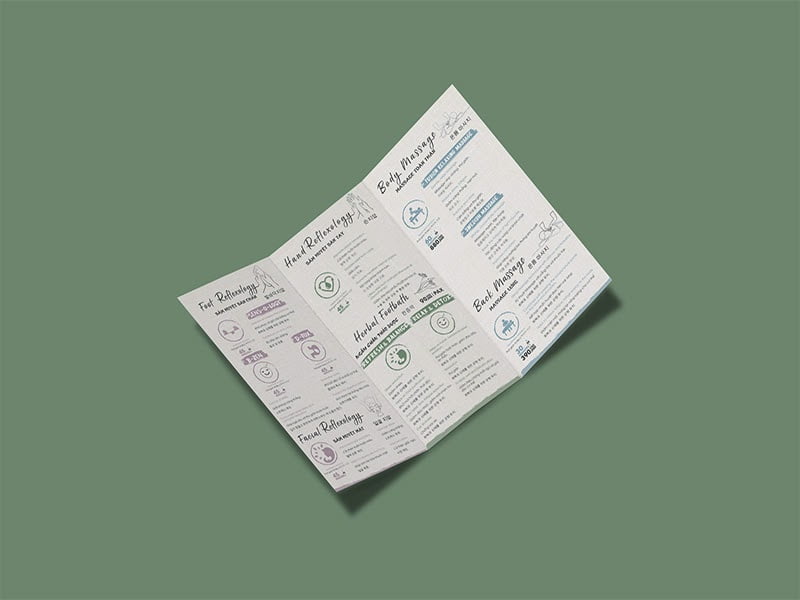 Brochure duoc thiet ke boi Streetnet voi doi tac Spa