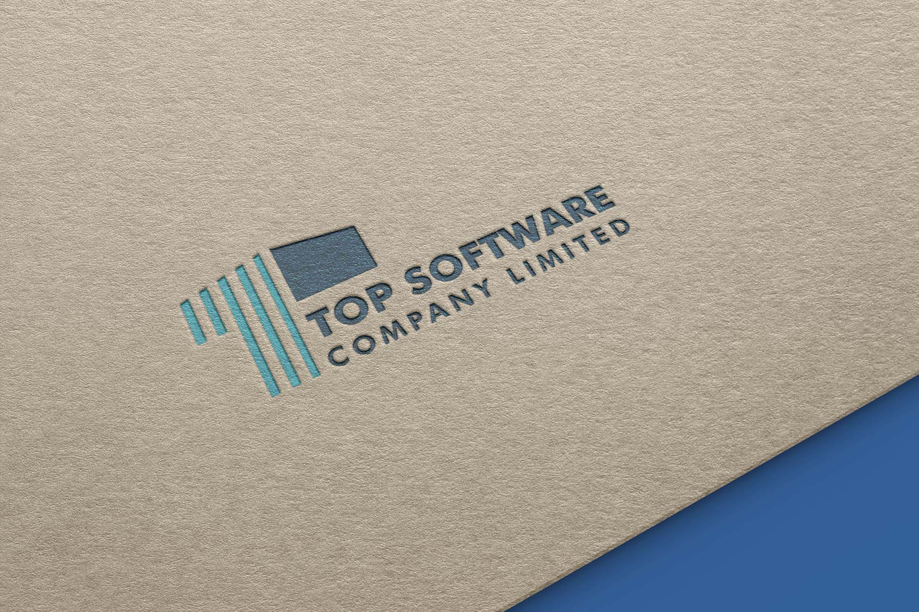 logo cua don vi Top software duoc Streetnet thiet ke
